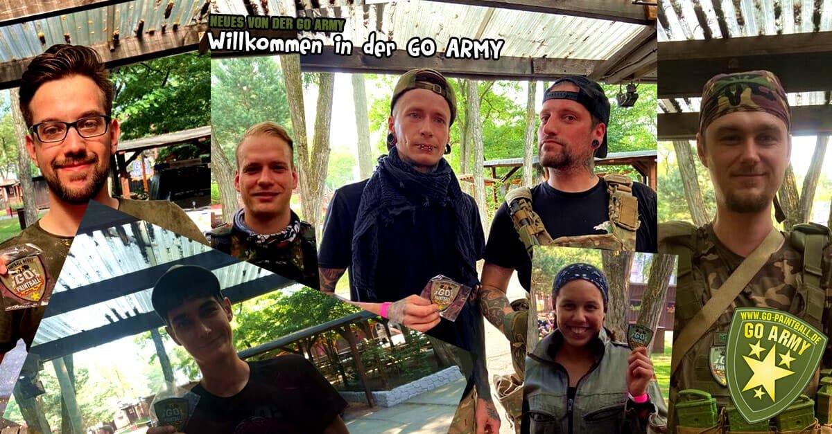 Willkommen In Der GO ARMY 09 08 2020 GO PAINTBALL ADVENTURE PARK