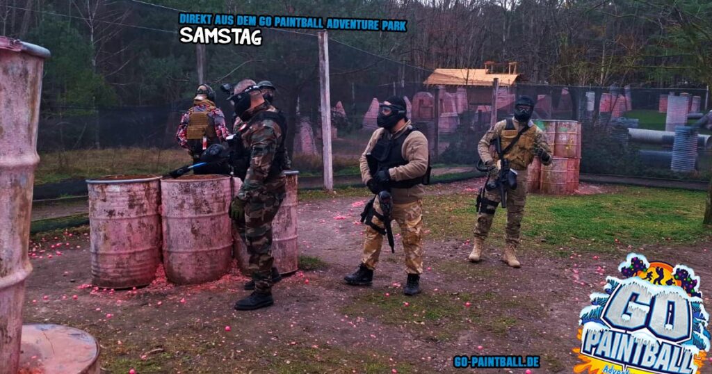 SAMSTAG 25 01 2025 GO PAINTBALL ADVENTURE PARK