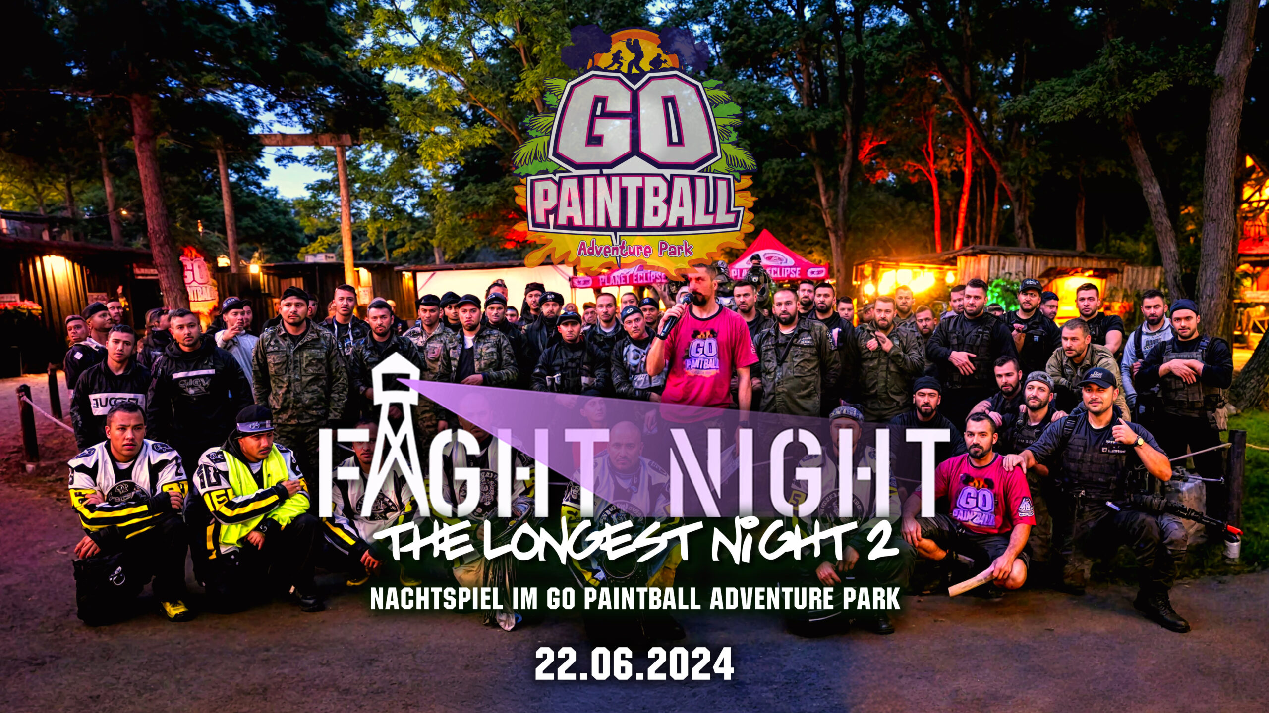 Neues Video Fight Night Highlights GO PAINTBALL ADVENTURE PARK