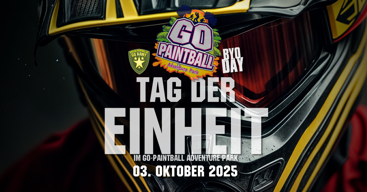 Tag der Einheit 2025 – Paintball-Action im Zeichen der Einheit