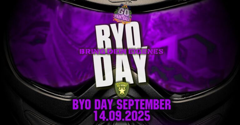 BYO Day Paintball 14. September 2025 im Go Paintball Adventure Park