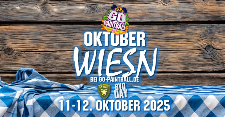 Paintball Oktober Wiesn 2025 im Go Paintball Adventure Park