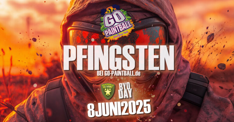 Pfingsten 2025 Paintball geführte Spiele im Go Paintball Adventure Park